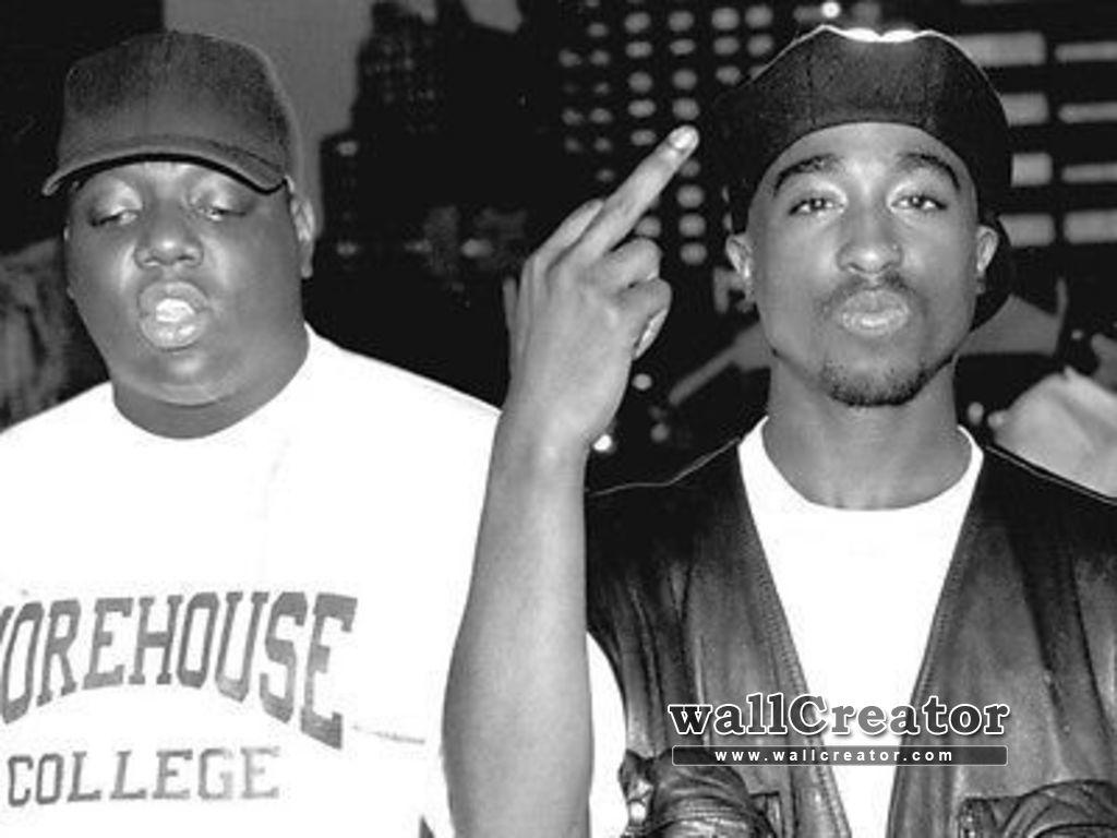 1024x768 2pac And Biggie And Biggie