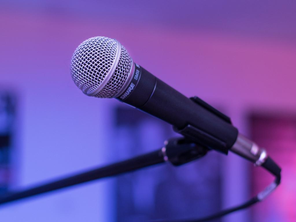 1024x768 Desktop Wallpaper Microphone, HD Image, Picture, Background, Gfiabp
