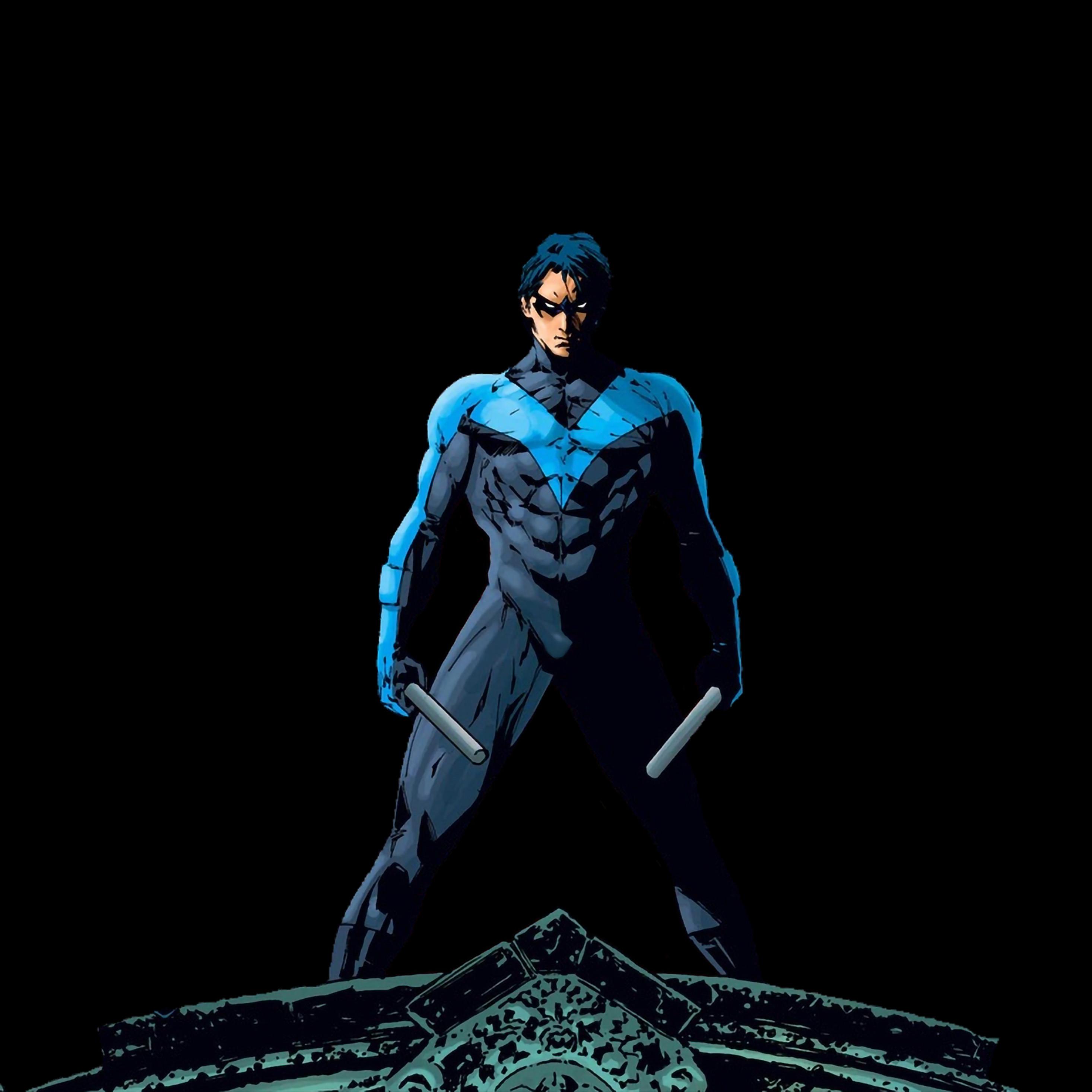 2932x2932 Nightwing Minimal Art iPad Pro Retina Display Wallpaper, HD Superheroes 4K Wallpaper, Image, Photo and Background