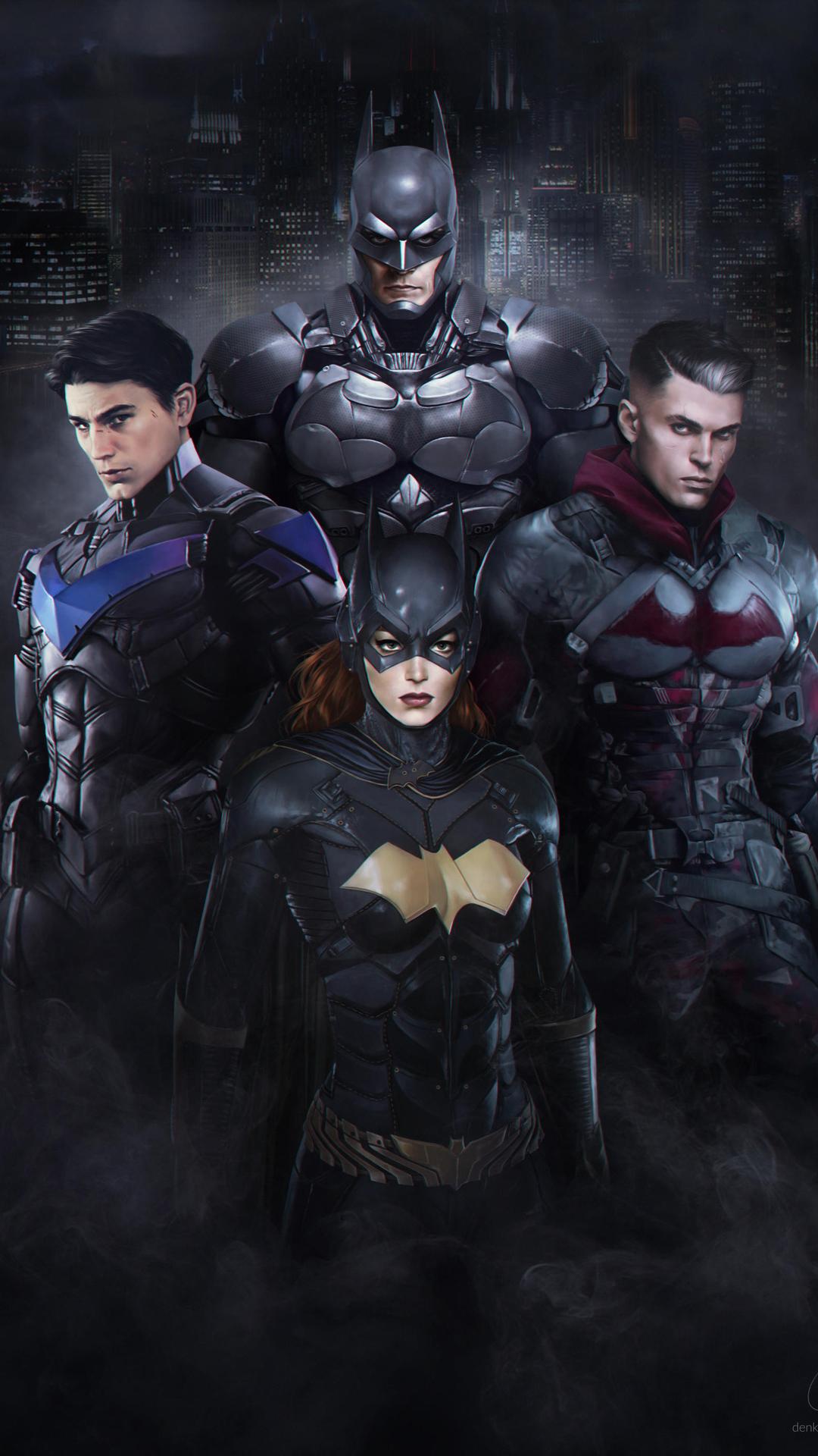 1080x1920 1080x1920 batman, red hood, nightwing, hd, , superheroes, artwork, digital art for iPhone 8 wallpaper