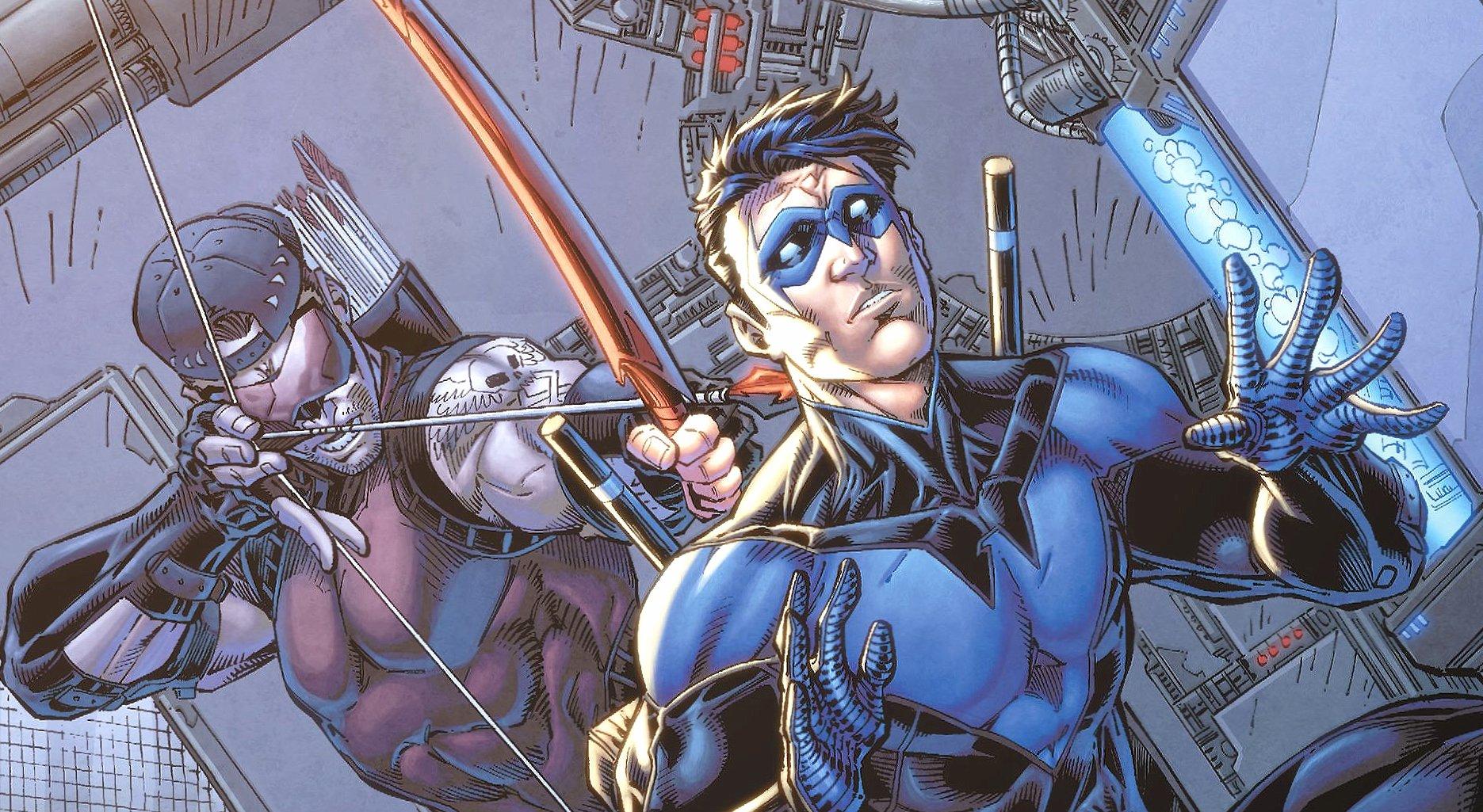 1871x1025 Nightwing Wallpaper HD Quality And Red Arrow