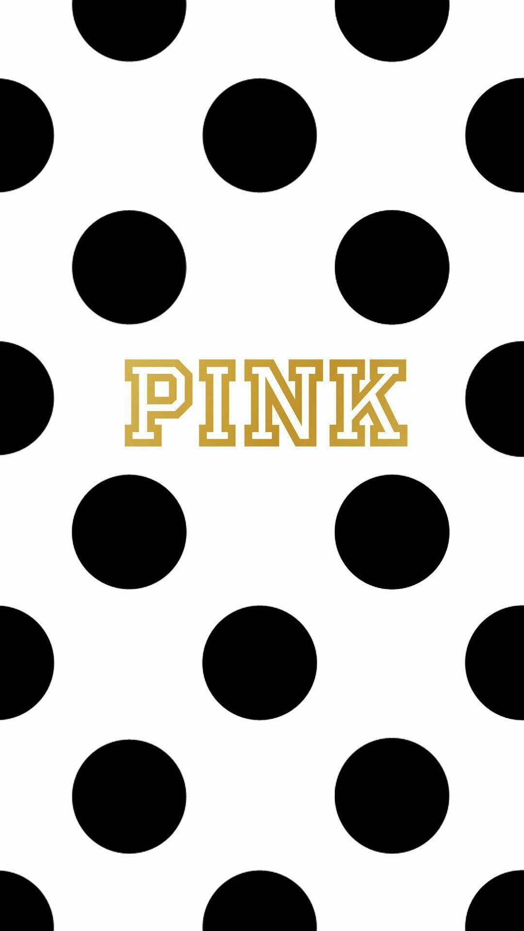 1080x1920 Pink Black and White Spots.  Hình nền