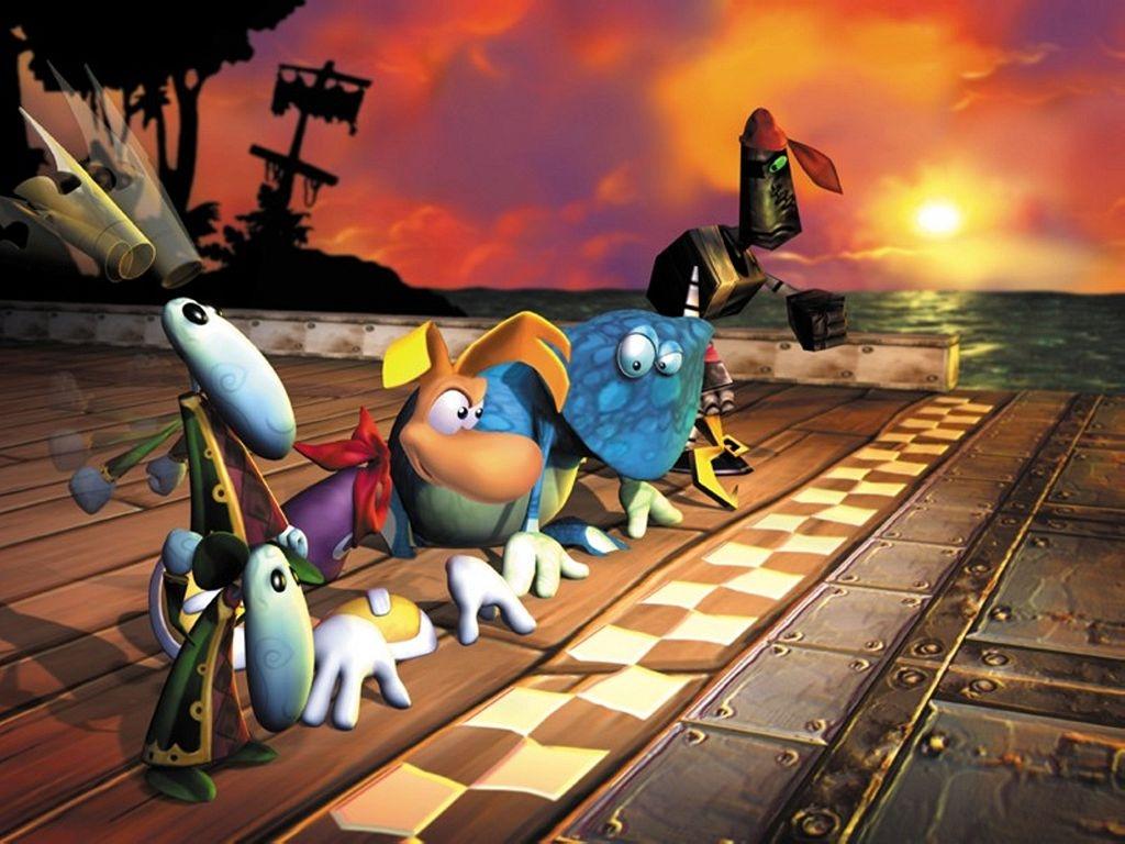 1024x768 Rayman 2 Wallpaper