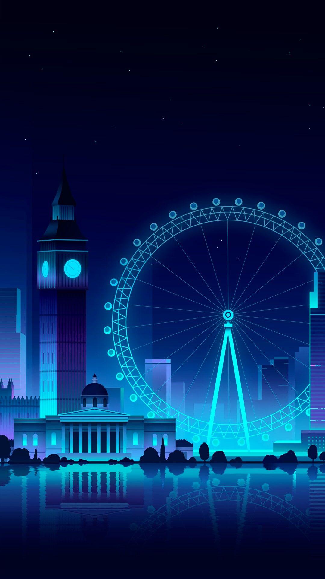1080x1920 Smartphone & Desktop Background. London wallpaper, Scenery wallpaper, Minimalist wallpaper