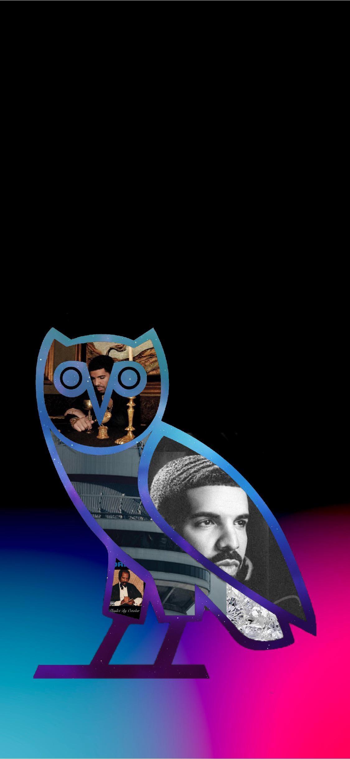 1125x2436 OVO Drake Album Wallpaper For Tech