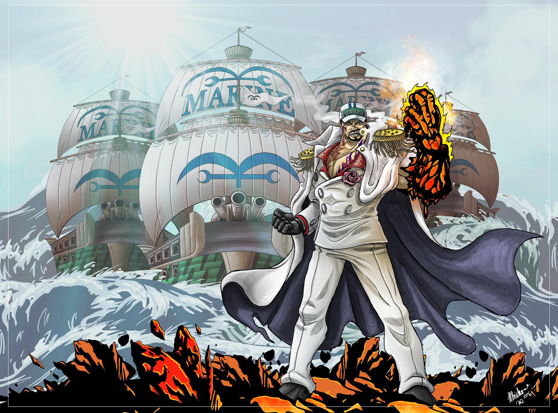 Admirals One Piece Wallpapers - Top Free Admirals One Piece Backgrounds