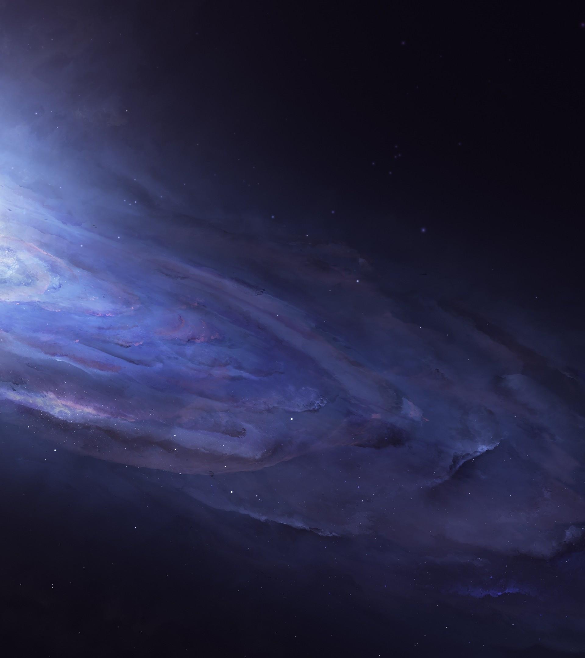 1920x2160 Download 1920x2160 Galaxy, Light, Nebula, Outer Space, Universe, Stars, Circle Wallpaper