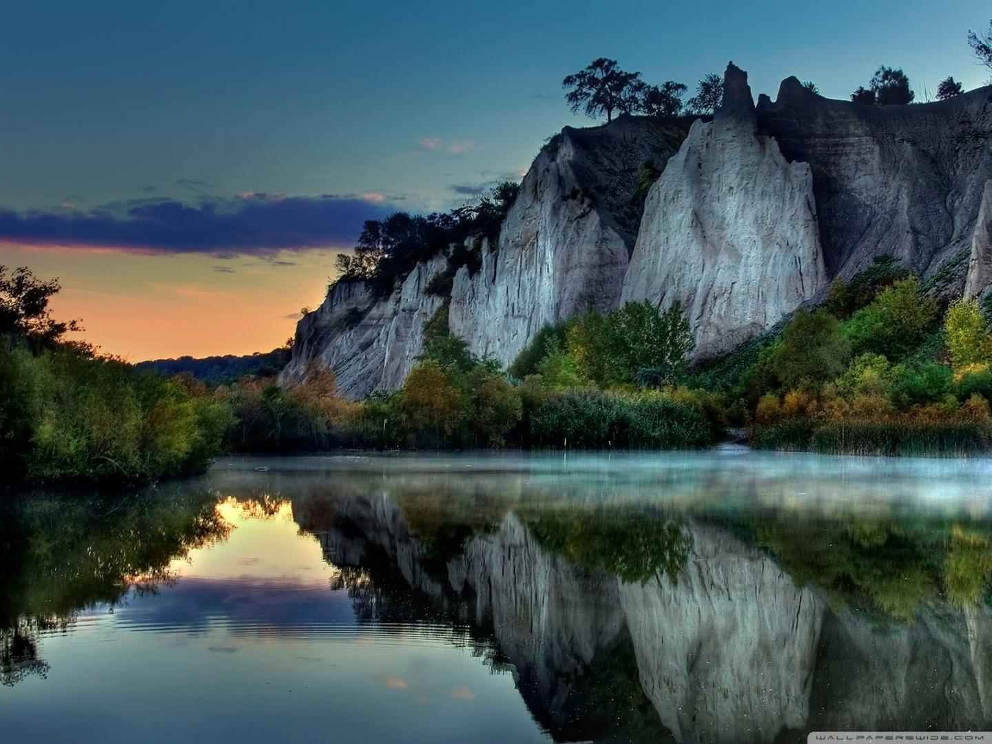 1440x1080 Mystic Lake Ultra HD Desktop Background Wallpaper for 4K UHD TV : Widescreen & UltraWide Desktop & Laptop