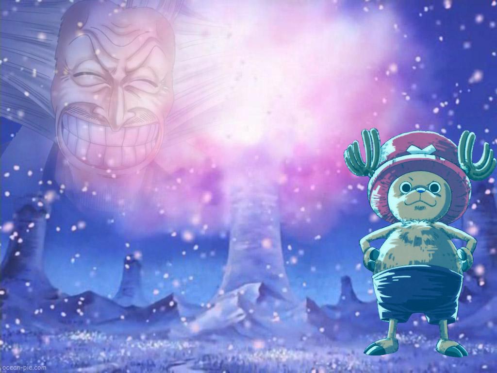 1024x768 One Piece Wallpaper: Snowy Chopper
