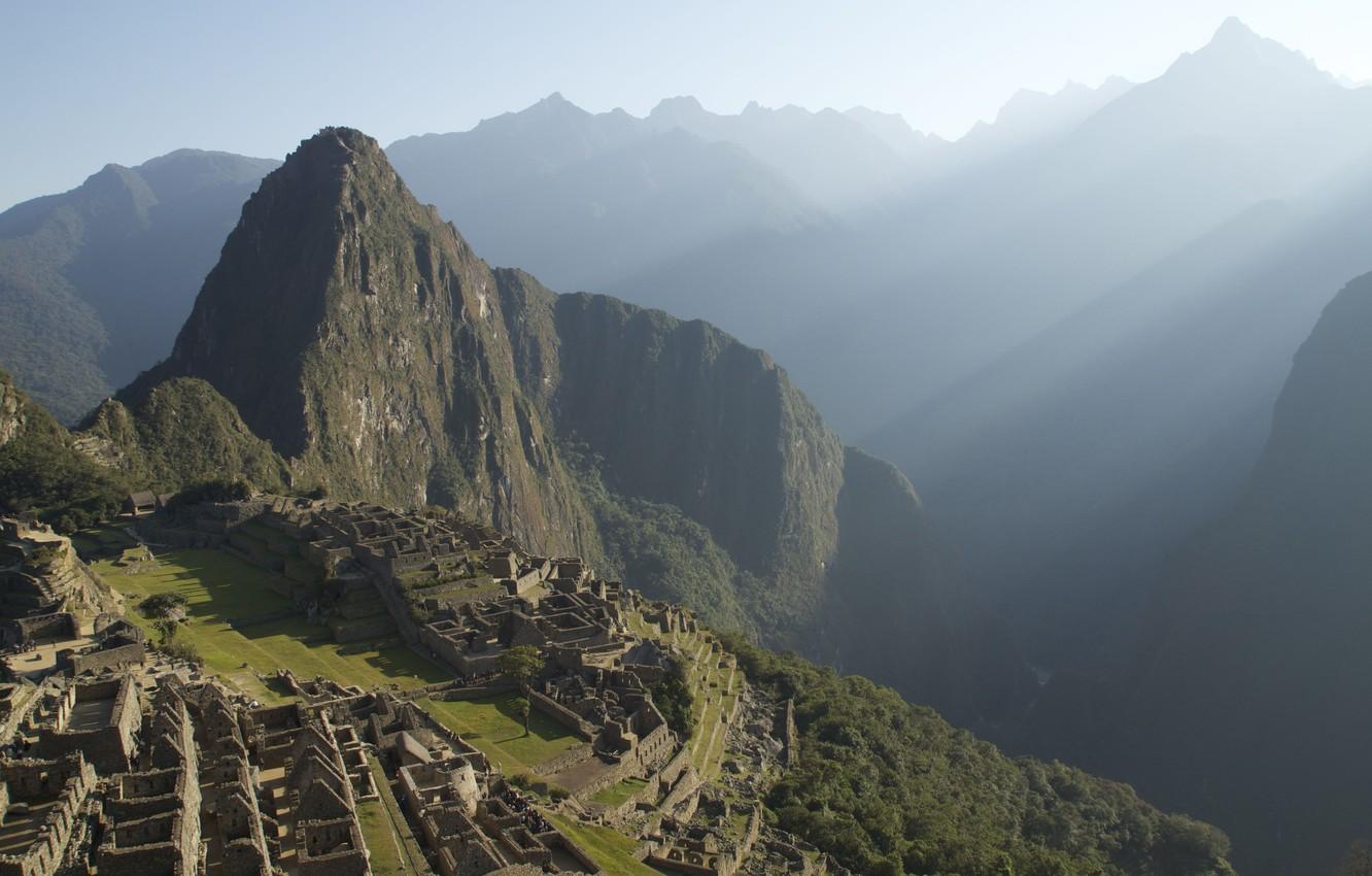 1332x850 Wallpaper power, beauty, mystery, mystery, legend, myth, Peru, ancient civilizations, city of the Incas, Machu Picchu, Citadel of Machu Picchu image for desktop, section город