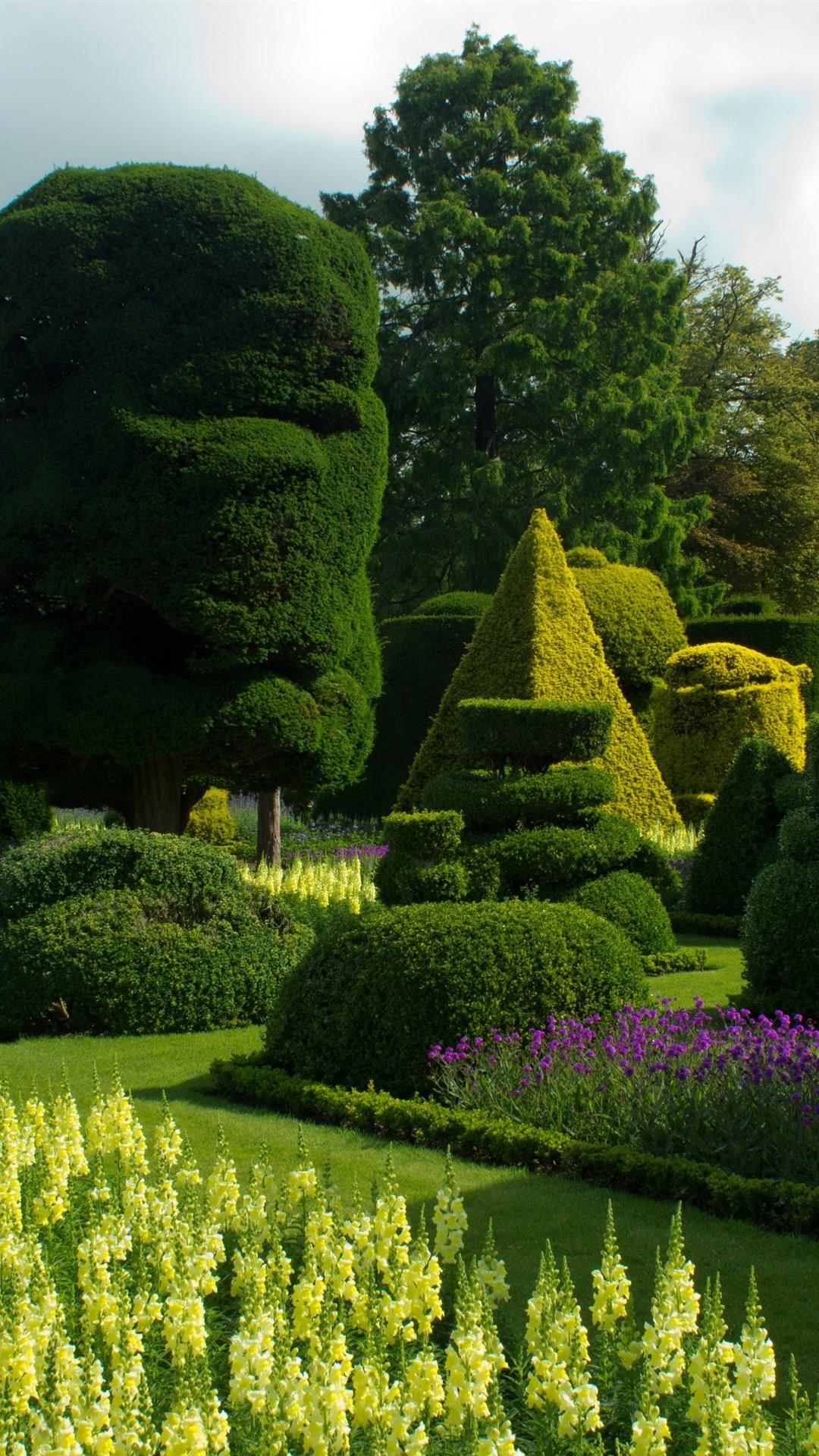 1080x1920 Garden, Bushes, Green 1125x2436 IPhone 11 Pro XS X Wallpaper, Background, Picture, Image