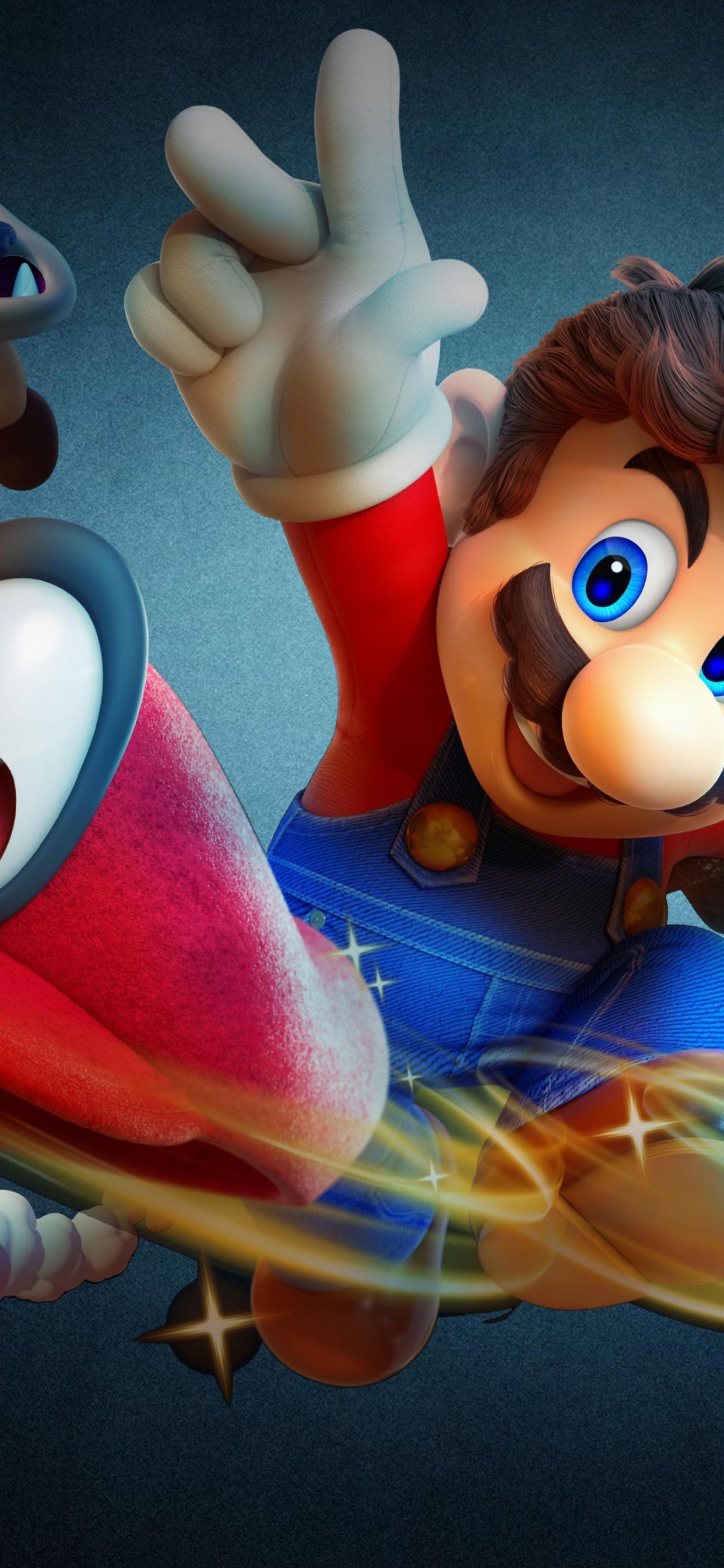 1242x2688 Download 1242x2688 Super Mario Odyssey, Artwork Wallpaper for iPhone 11 Pro Max & XS Max