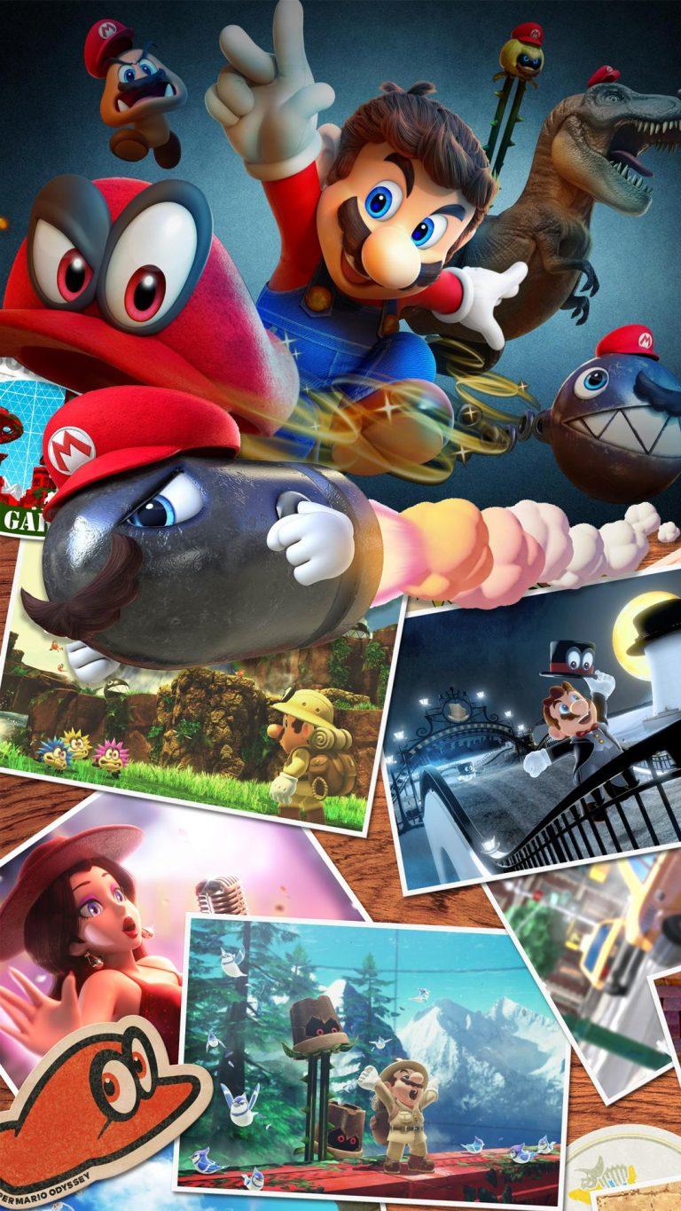 Super Mario Odyssey iPhone Wallpapers - Top Free Super Mario Odyssey ...