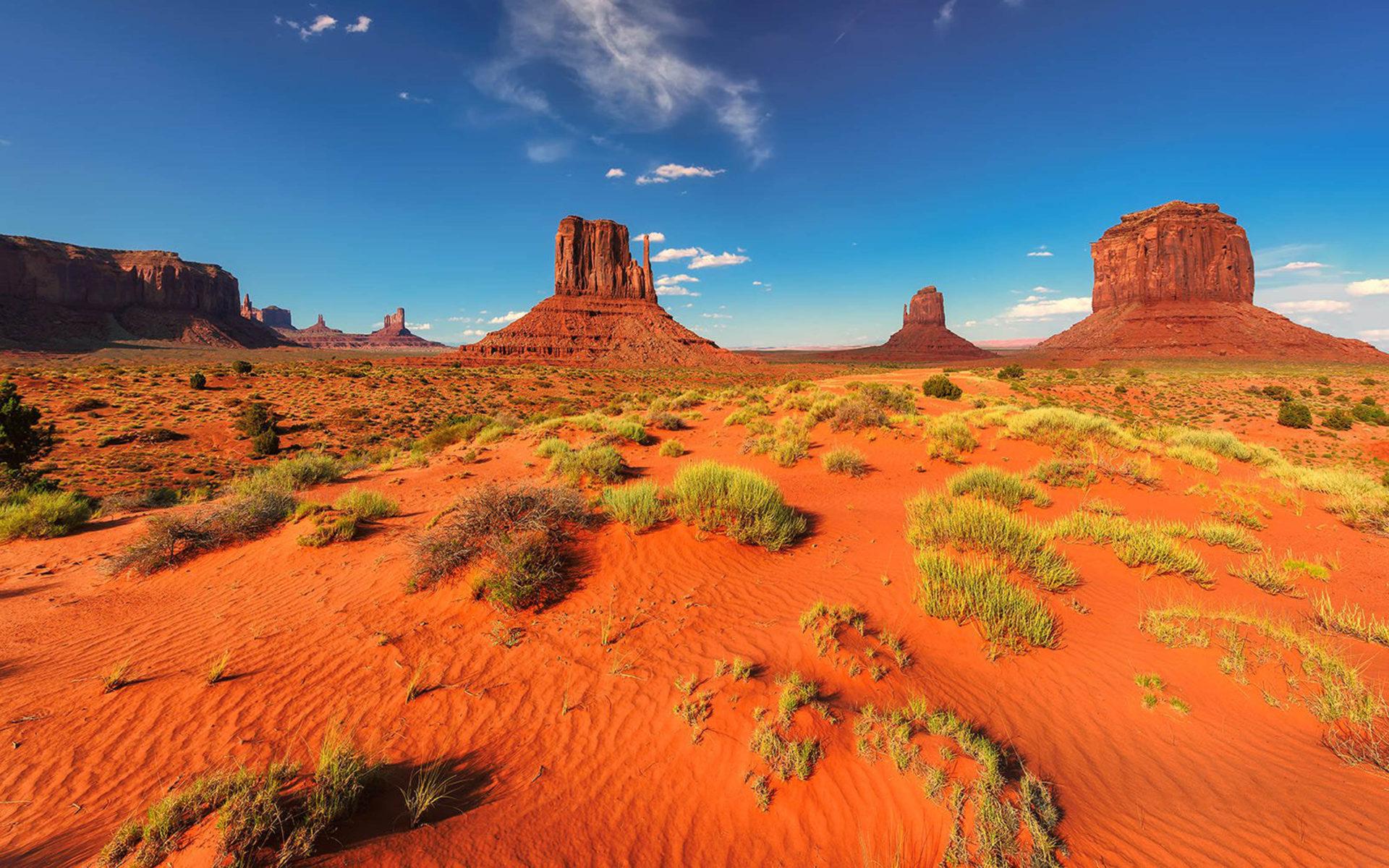 1920x1200 Oljato Monument Valley Arizona United States Of America Sunset In Red Desert Landscape Foto Ultra HD Wallpaper For Deskx2400 :