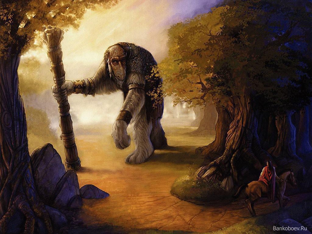 1024x768 Mythical Creatures Wallpaper