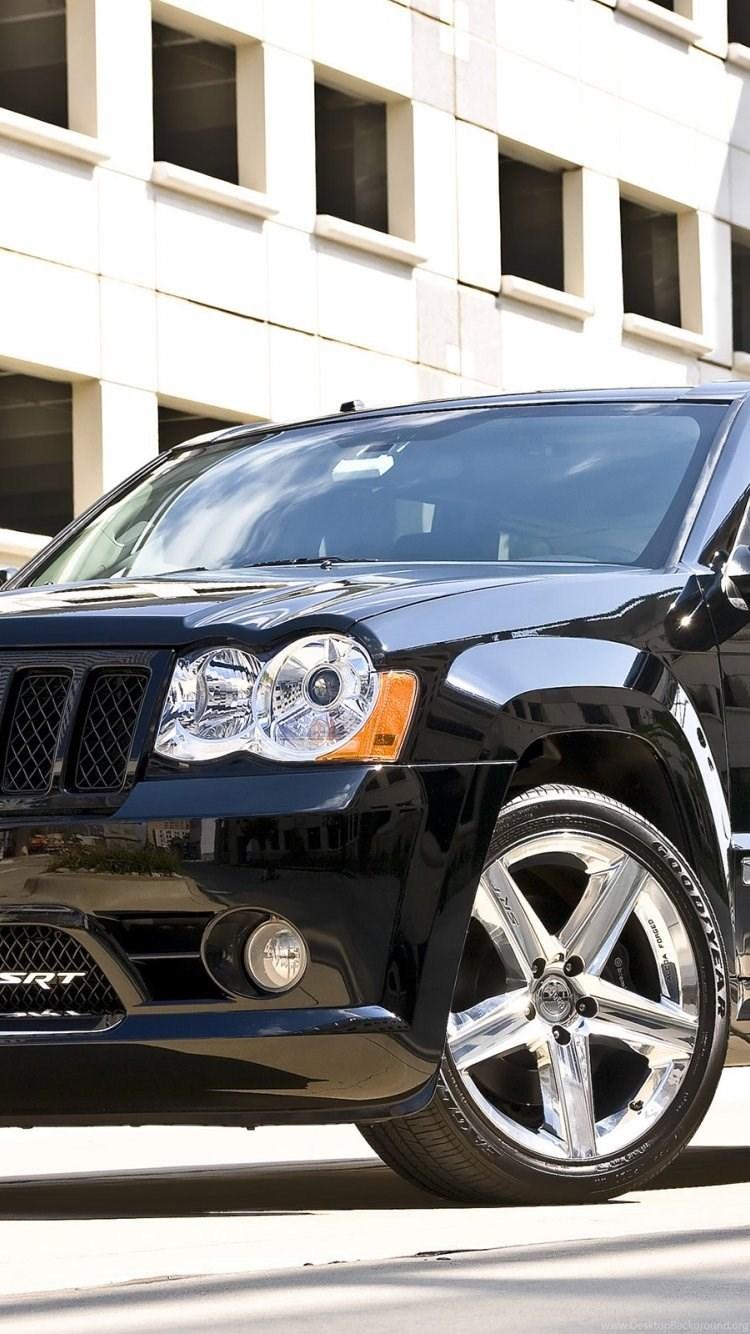 750x1334 Black 2008 Jeep Grand Cherokee SRT8 iPhone 6 Wallpaper Jeep. Desktop Background
