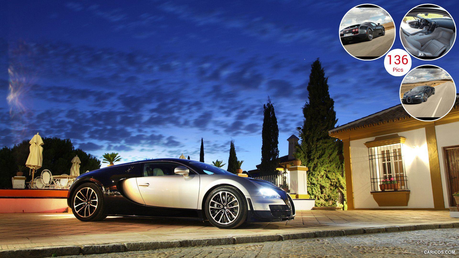 1920x1080 Bugatti Veyron Super Sport & Silver. HD Wallpaper x1080