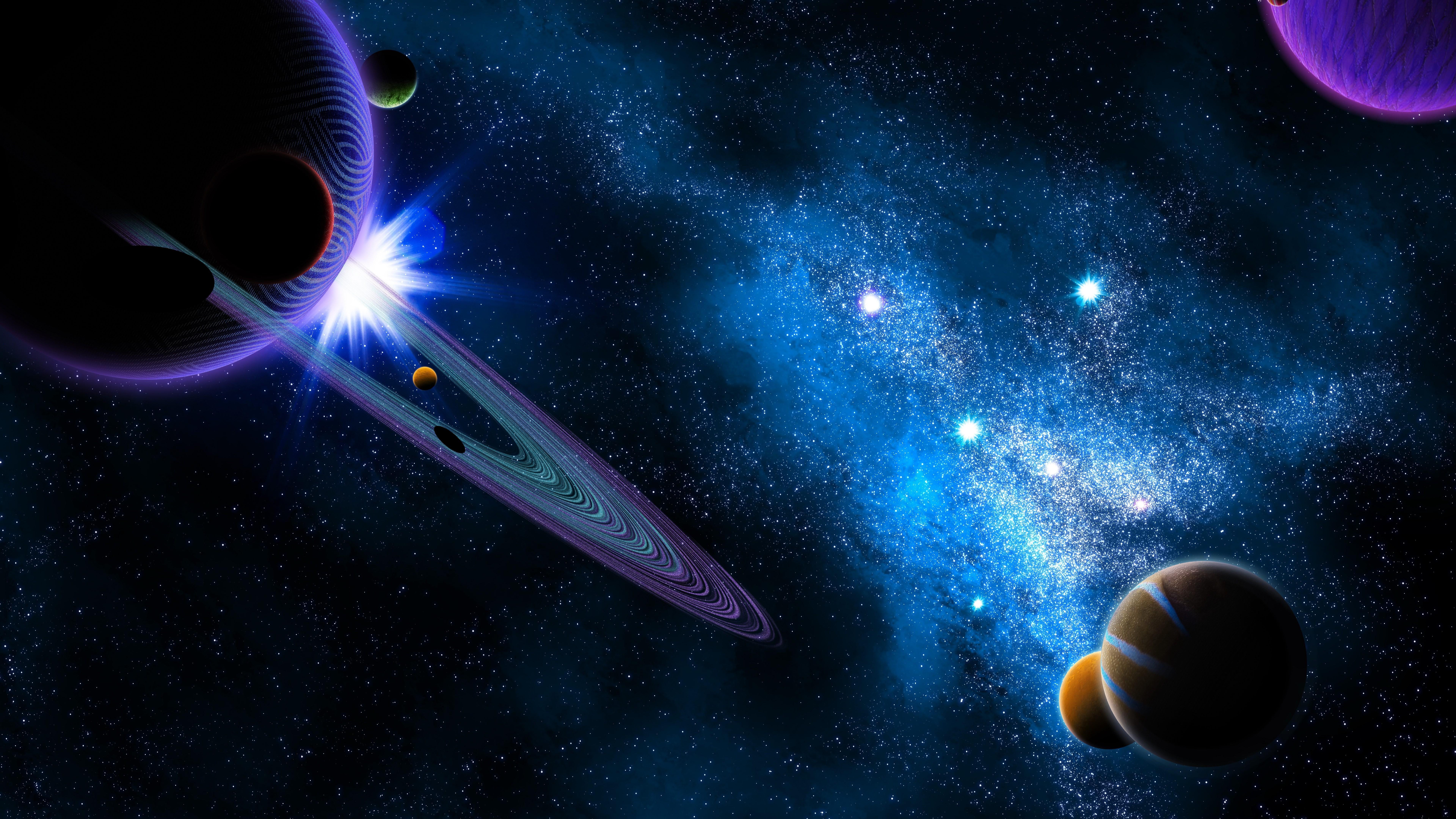 7680x4320 8k Image Of Space