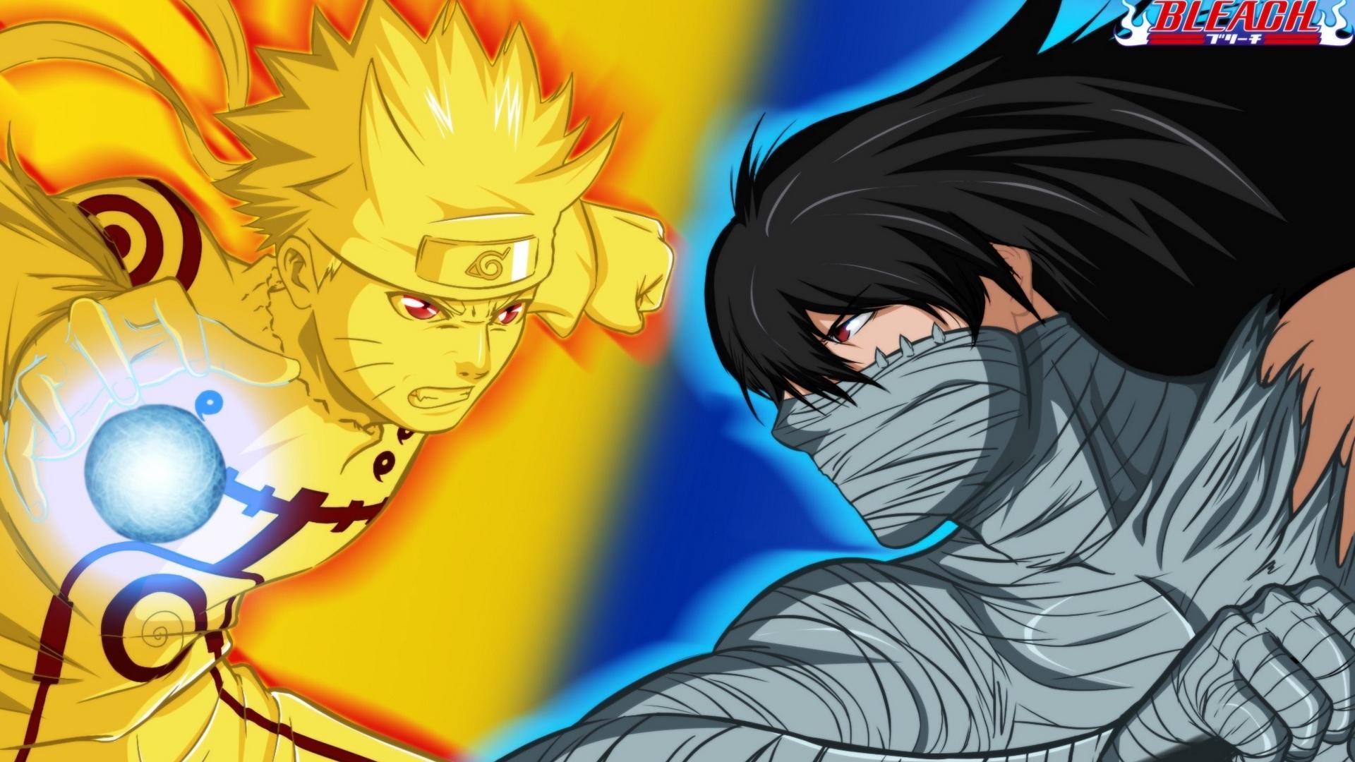 1920x1080 Naruto vs Bleach HD Wallpaper