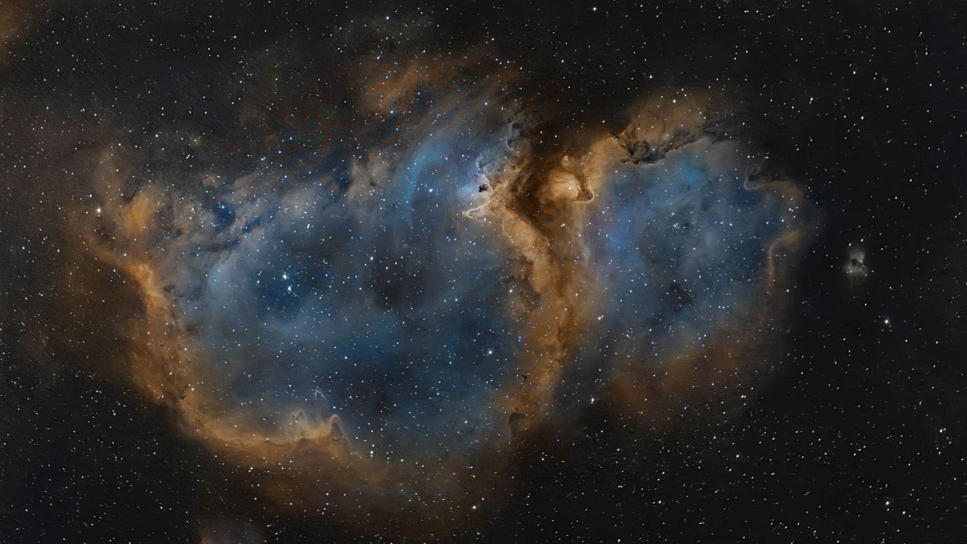 1920x1080 Download wallpaper 1920x1080 nebula, universe, space, stars full hd, hdtv, fhd, 1080p HD background