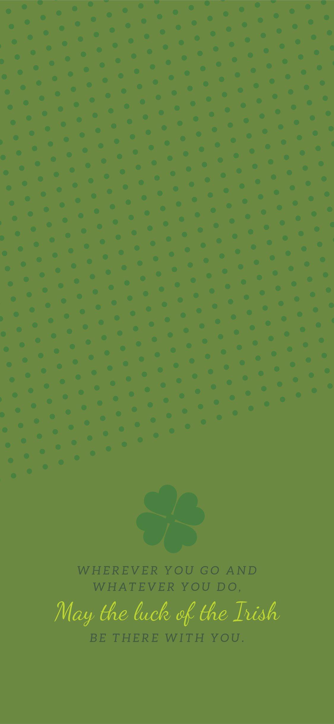 1125x2436 St Patricks Day Wallpaper iPhone X Wallpaper Free Download