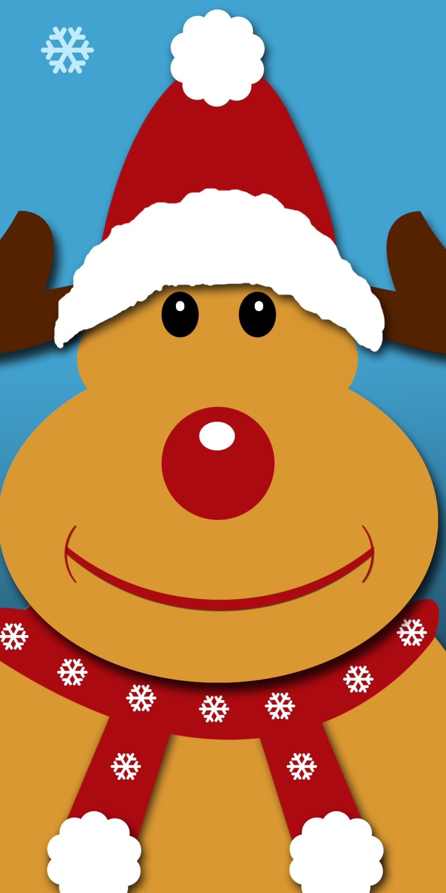 1440x2880 rudolph, reindeer, christmas 1440x2880 Resolution Wallpaper, HD Holidays 4K Wallpaper, Image, Photo and Background