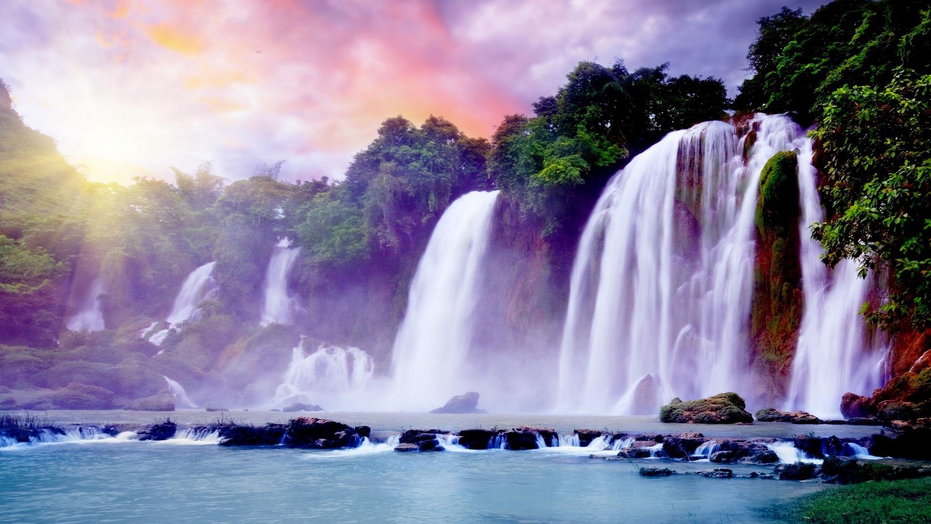 1920x1080 Nice And Beautiful Waterfalls HD Wallpaper Free For Waterfall Wallpaper HD HD Wallpaper