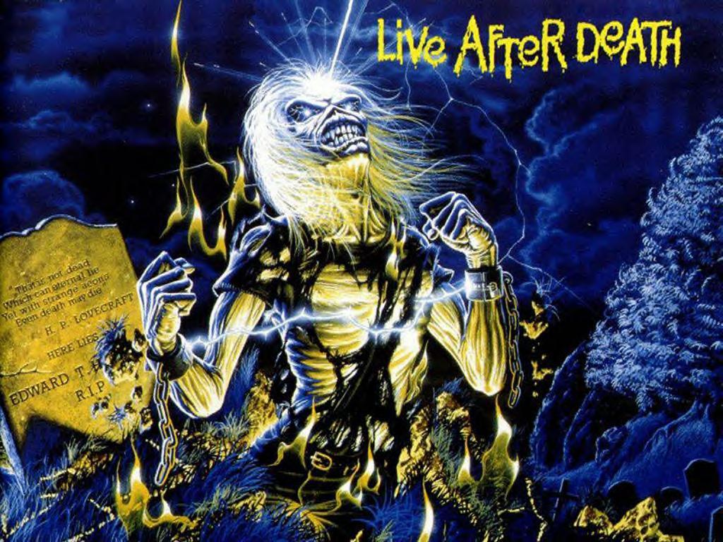 1024x768 Iron Maiden After Death The World Slavery Tour