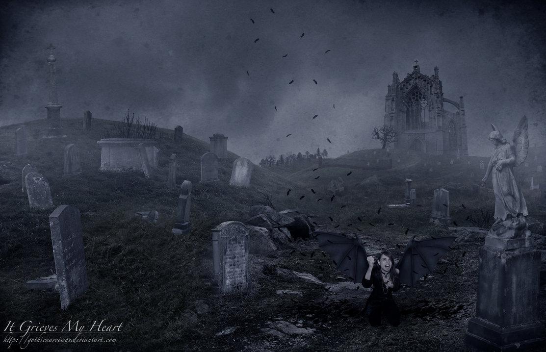 1113x718 Free download It Grieves My Heart GothicNarcissus Dark Picture Lover of [1113x718] for your Desktop, Mobile & Tablet. Explore Creepy Graveyard Wallpaper. Creepy Graveyard Wallpaper, Graveyard Wallpaper, Graveyard Wallpaper