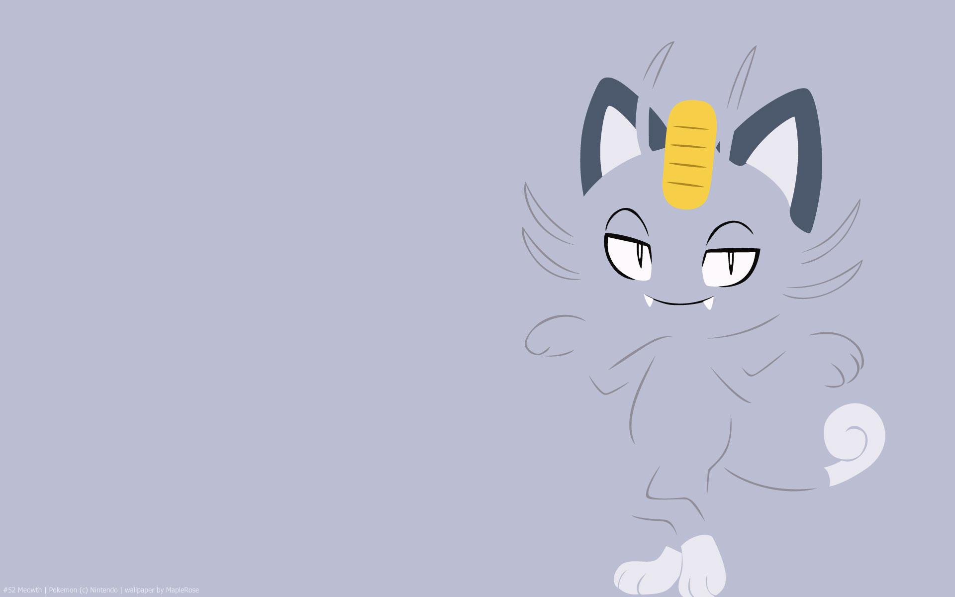 Pokemon Meowth Wallpapers Top Free Pokemon Meowth Backgrounds Wallpaperaccess