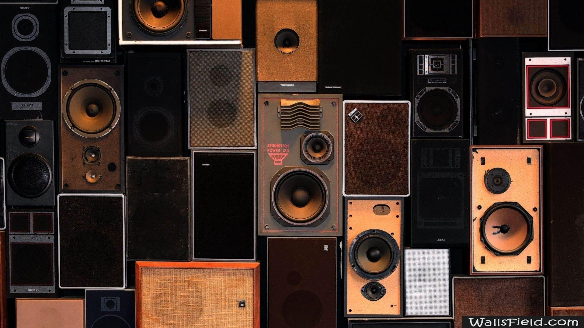 1920x1080 Speakers.com. Free HD Wallpaper. Speaker wallpaper, Music wallpaper, Vintage speakers