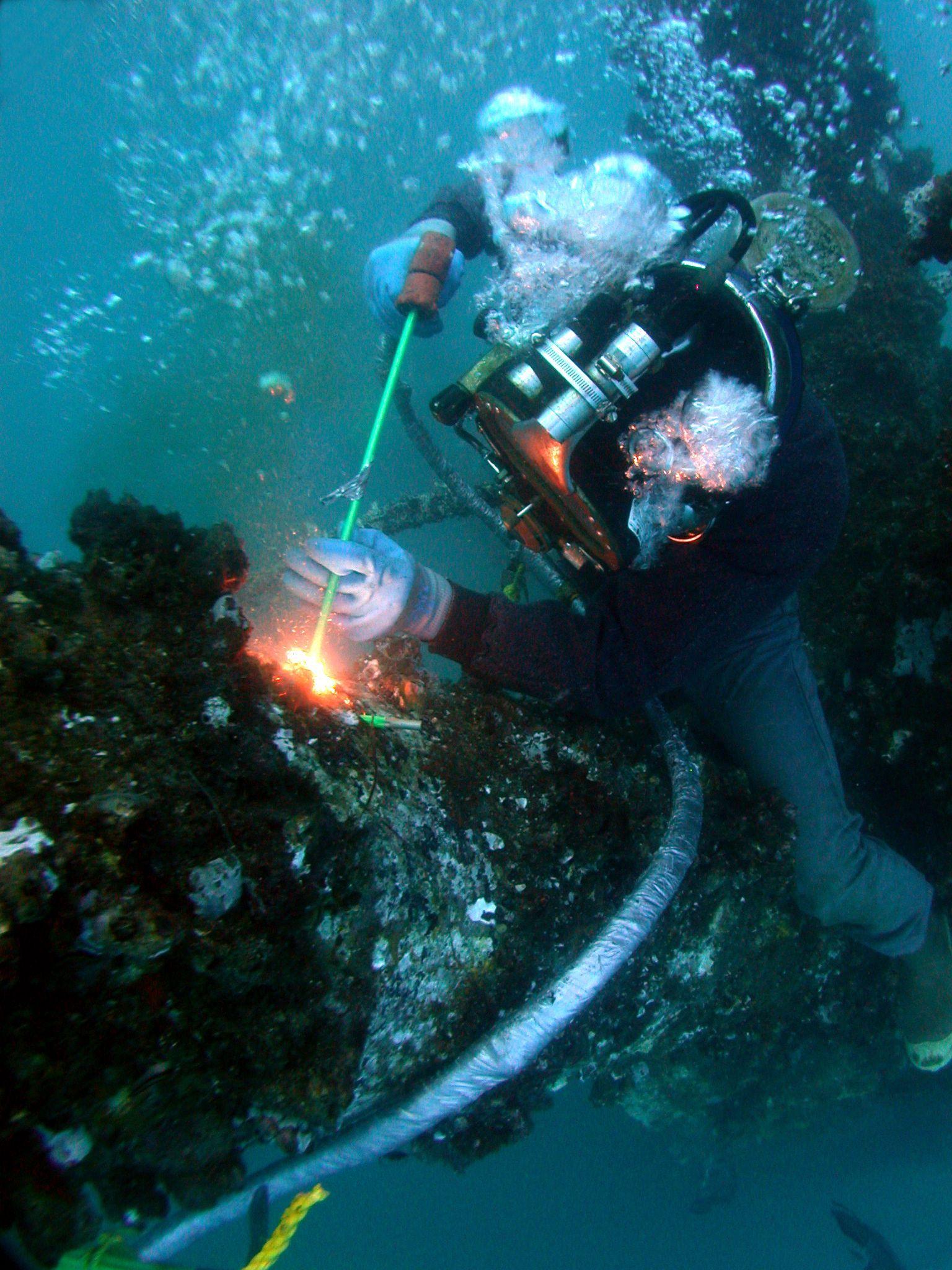 1536x2048 Underwater Welding Wallpaper, HD Underwater Welding Background on WallpaperBat