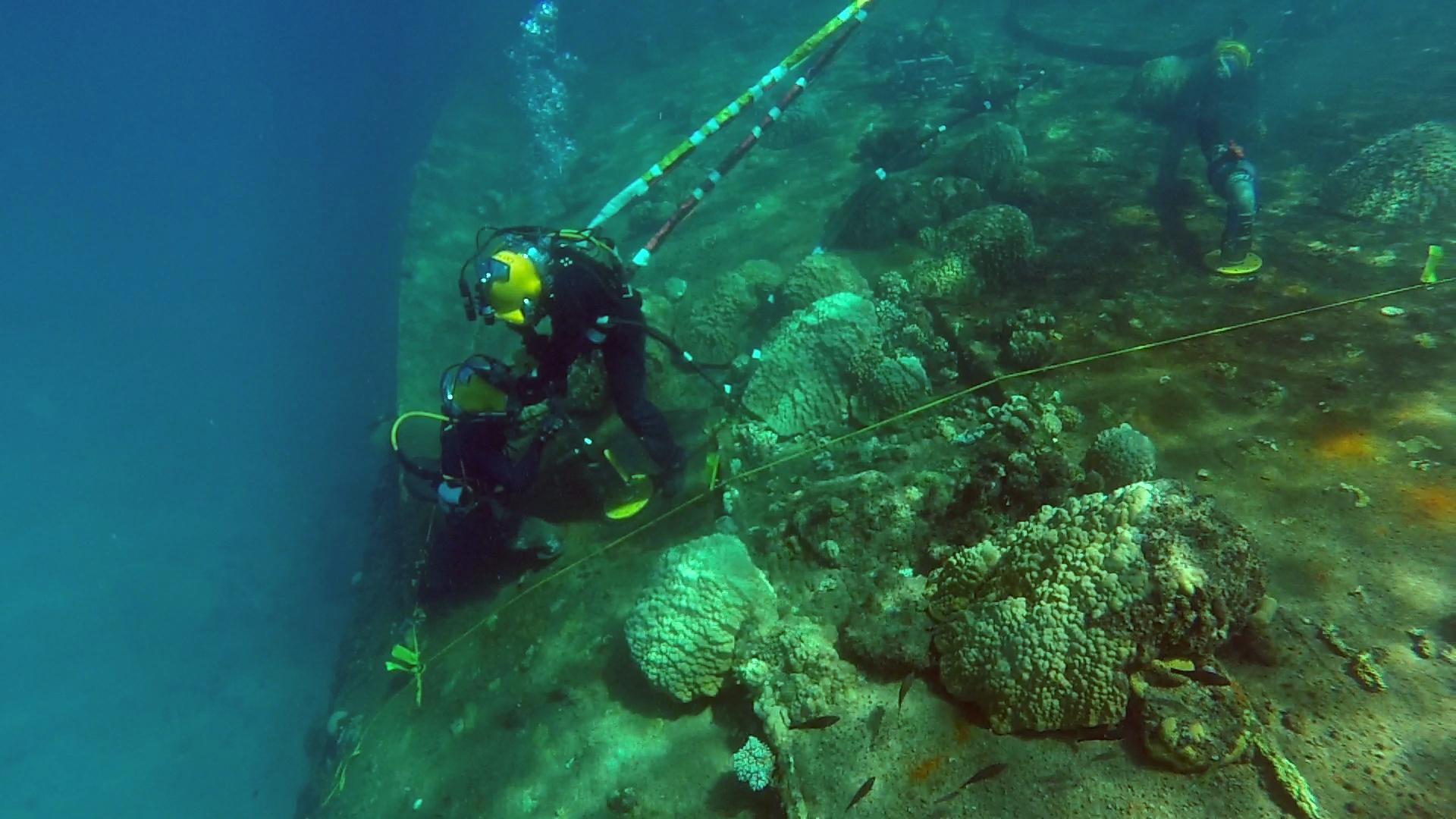1920x1080 S. Navy Divers Recover Oil from Wrecked WWII Prinz Eugen
