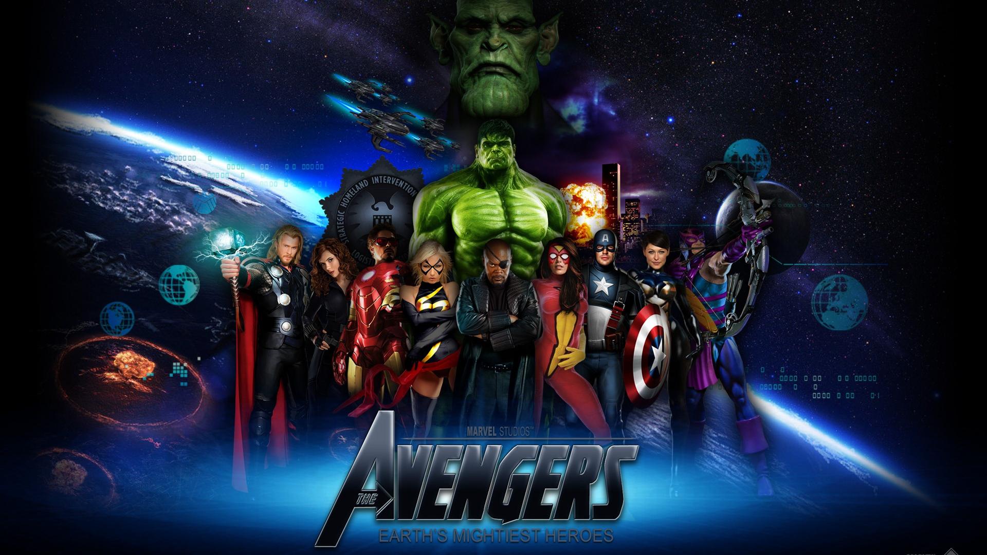 1920x1080 Free download The Avengers 2 HD Wallpaper Download HD Wallpaper For Desktop [1920x1200] for your Desktop, Mobile & Tablet. Explore Avengers Desktop Wallpaper HD. Avengers Movie Wallpaper, Marvel Avengers