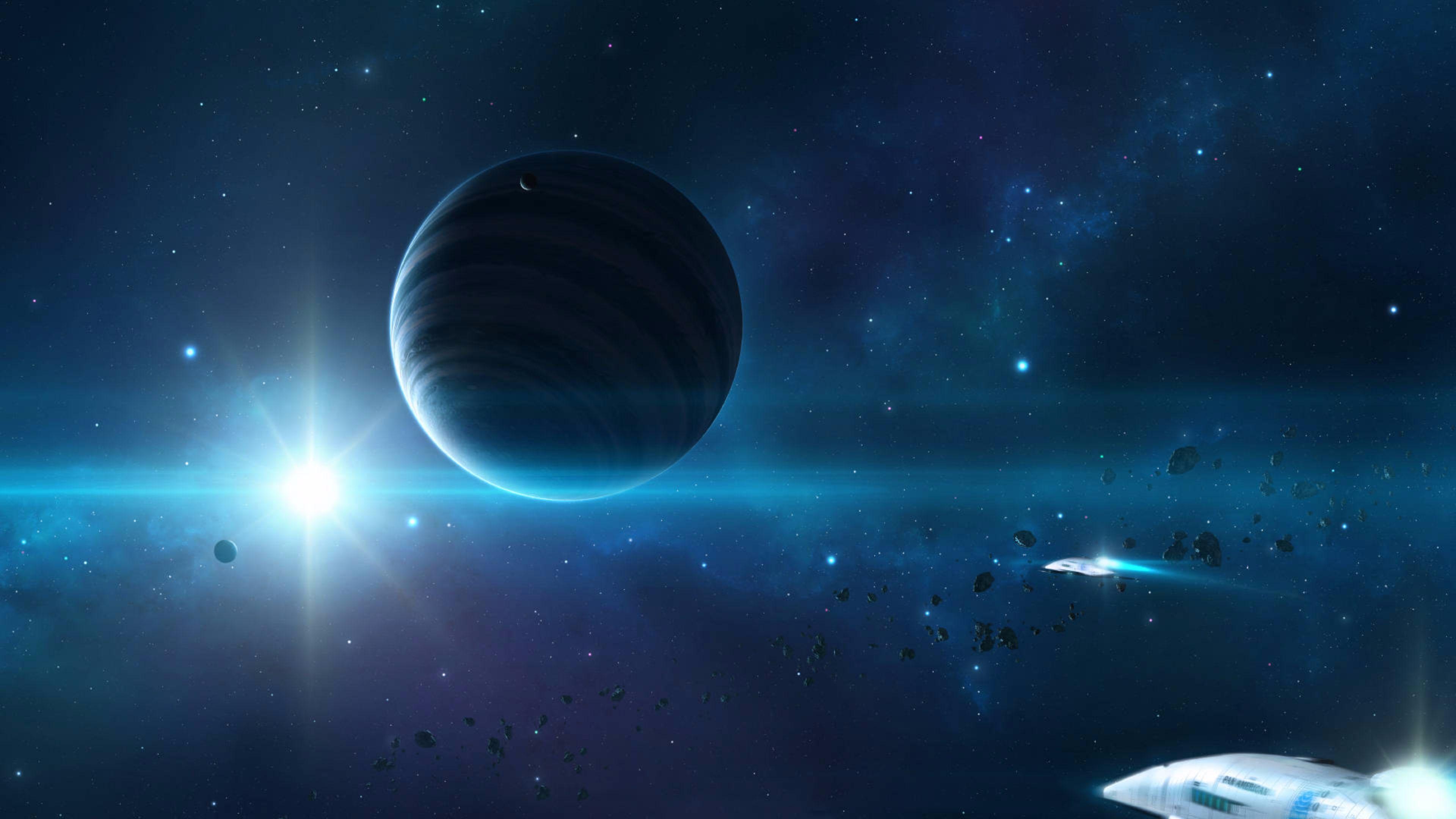 3840x2160 Computer Wallpaper Space