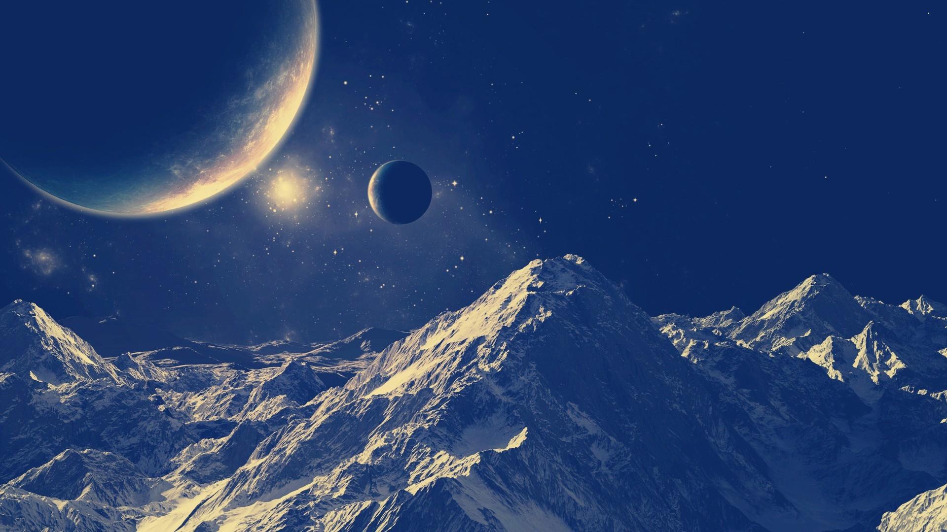 1920x1080 Wallpaper Science Fiction Planet Landscape