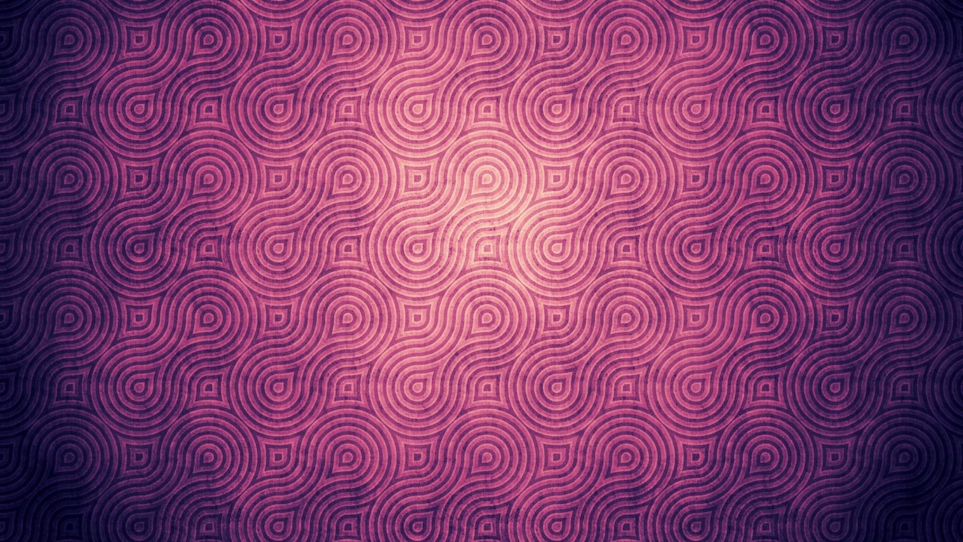 1920x1080 Vintage Purple Pattern desktop PC and Mac wallpaper