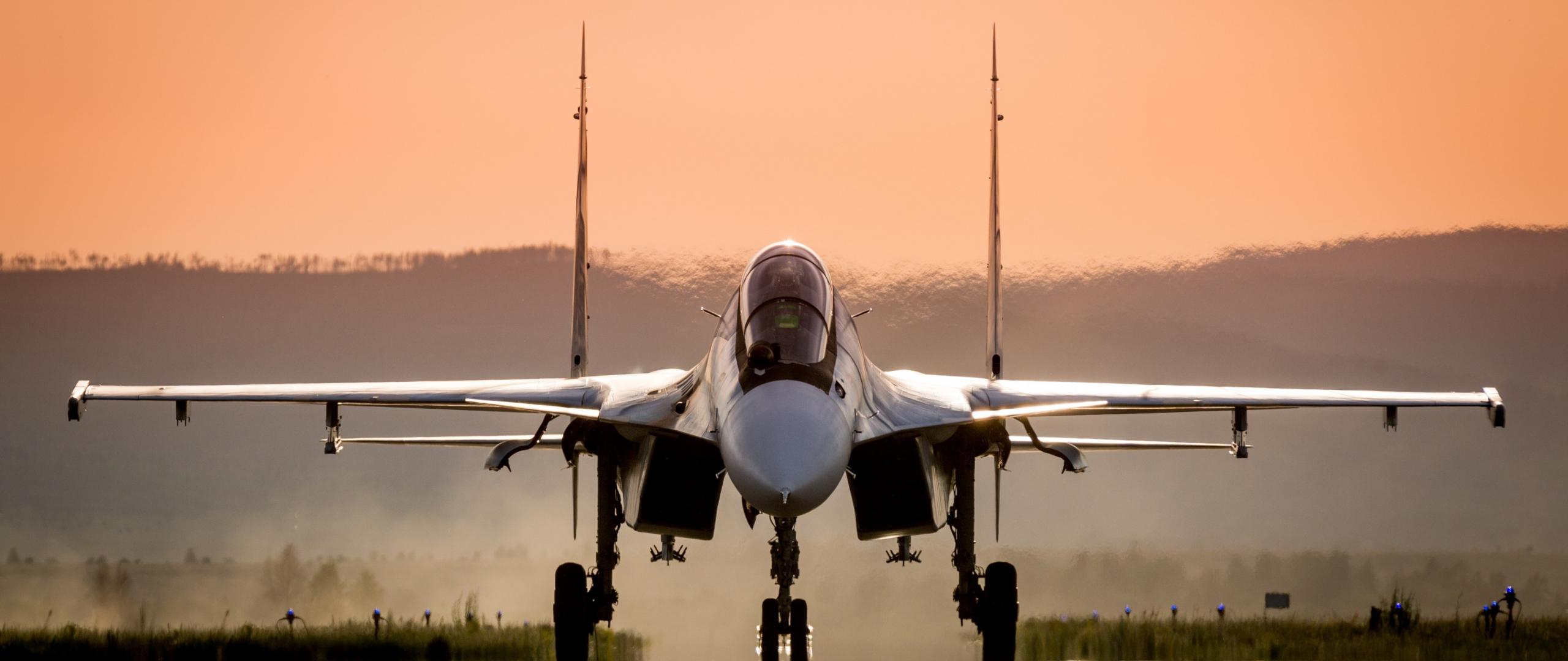 2560x1080 Download 2560x1080 wallpaper sukhoi su- fighter aircraft, military, plane, dual wide, widescreen, 2560x1080 HD image, background, 420