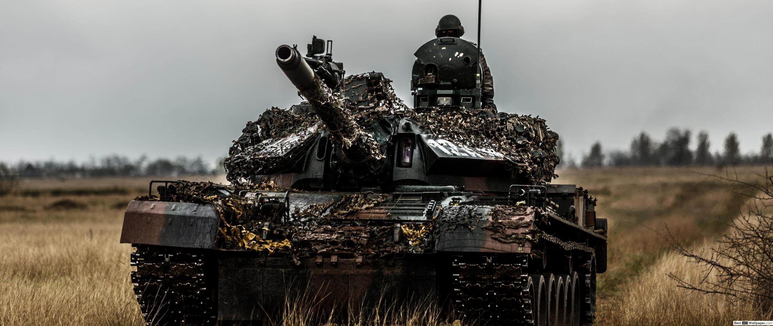 2560x1080 Military War Tank HD wallpaper download