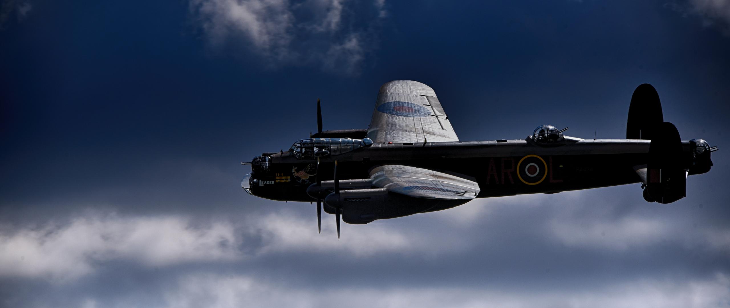 2560x1080 Download 2560x1080 wallpaper avro lancaster, fighter airplane, aircraft, military, sky, dual wide, widescreen, 2560x1080 HD image, background, 814