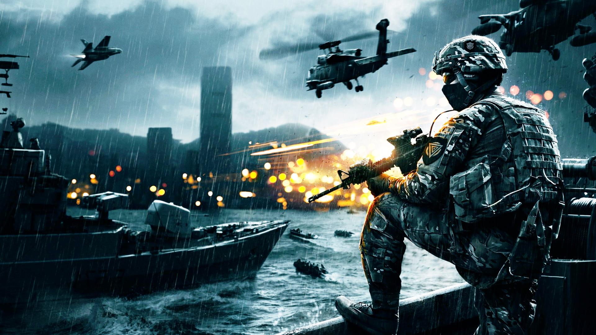 1920x1080 Military Gaming Background