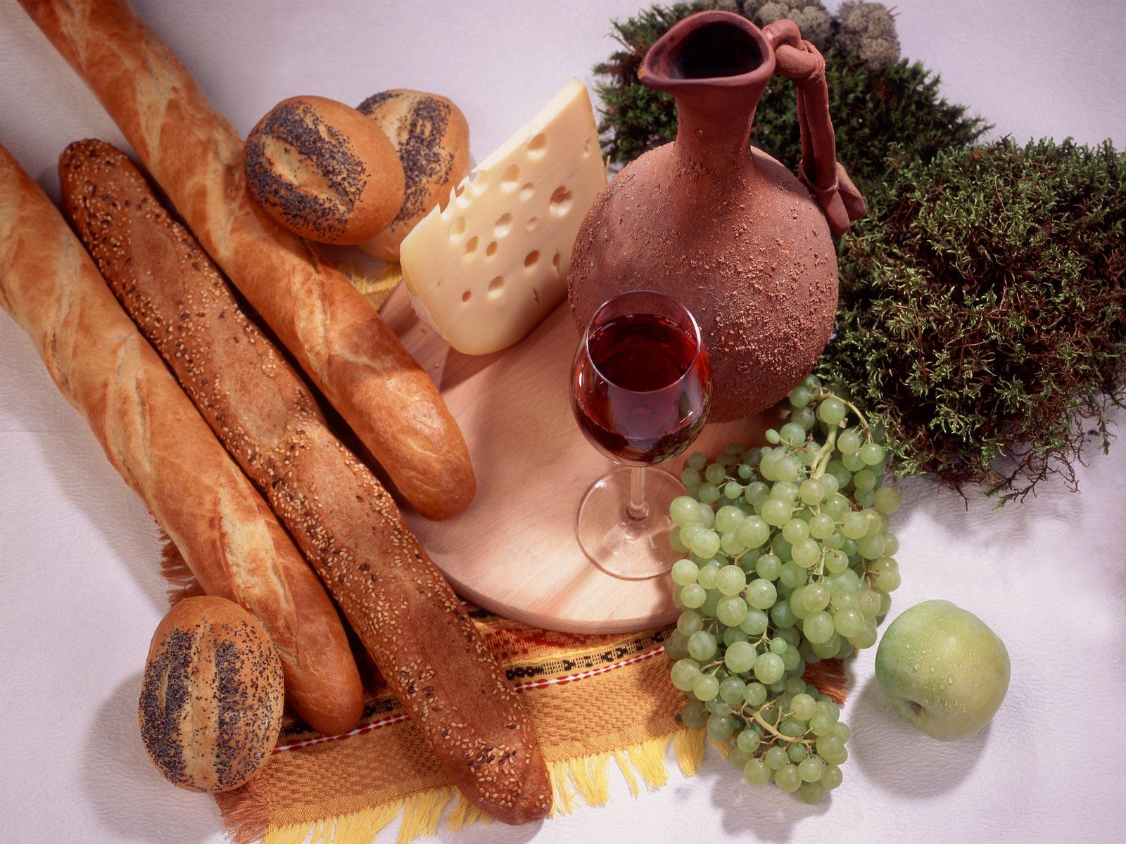 1600x1200 French pastry with cheese and wine Desktop wallpaper 1600x900
