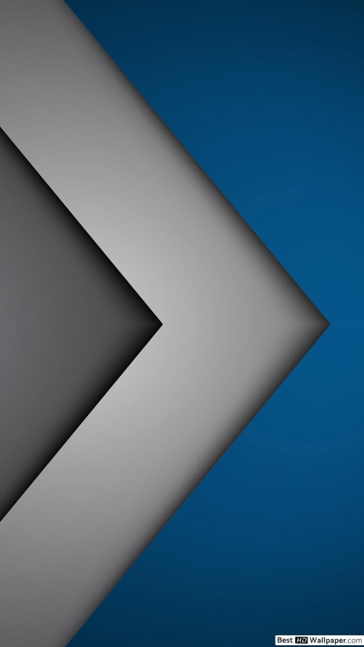 750x1334 Abstract Blue Grey Wallpaper Phone HD Wallpaper