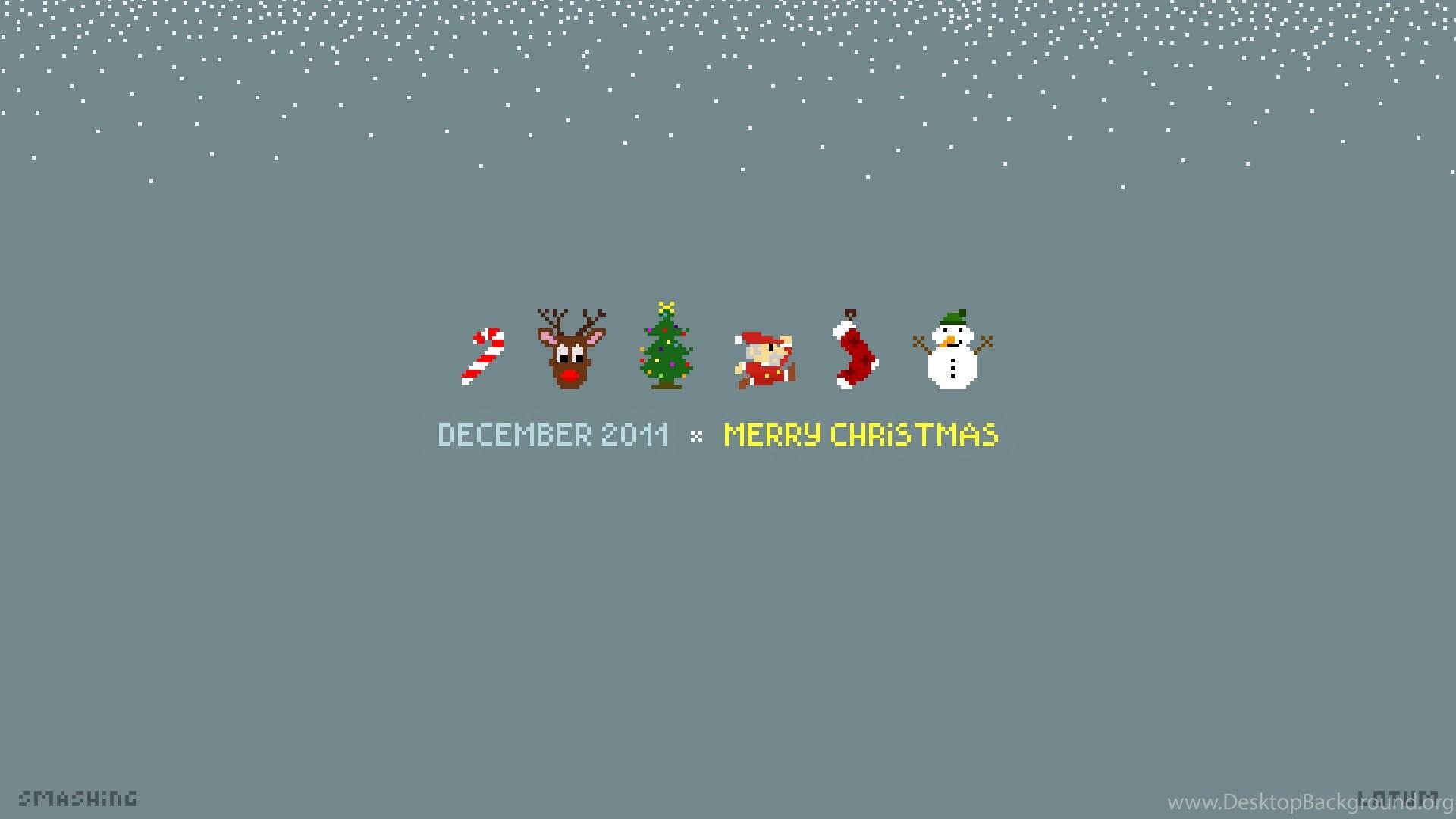 1920x1080 Christmas Pixel Desktop PC And Mac Wallpaper Desktop Background