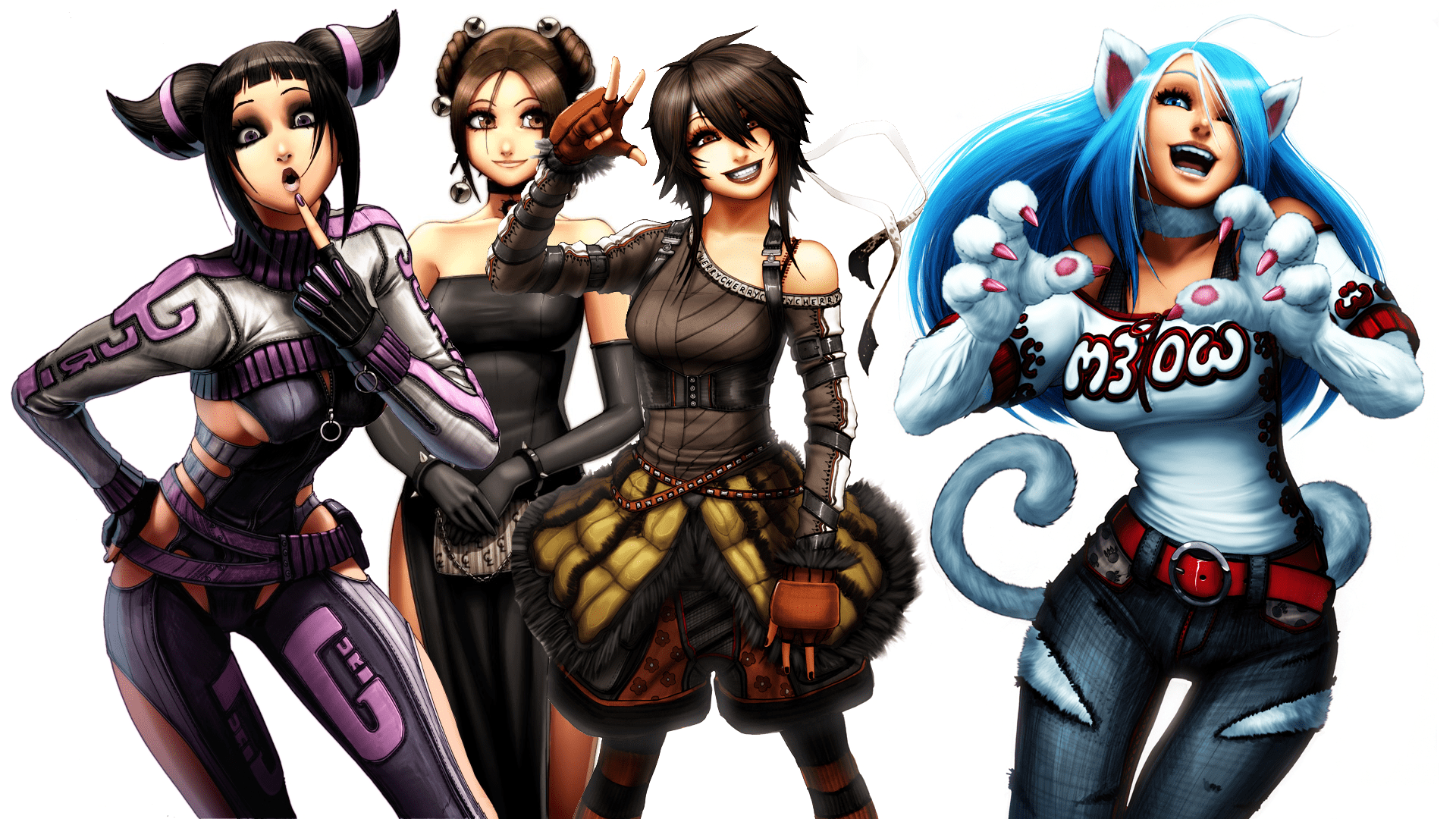 1920x1080 Bulleta Darkstalkers Felicia Darkstalkers Morrigan Aensland Animal