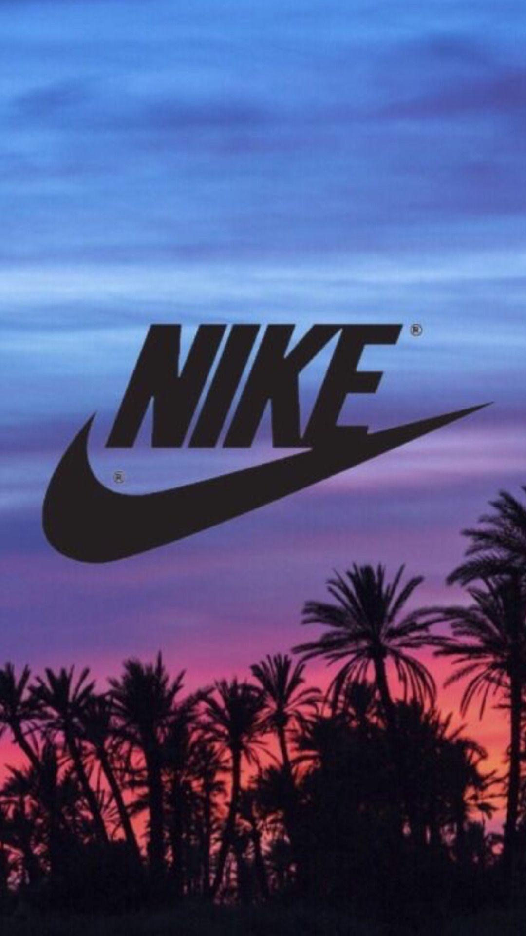 1080x1920 Cute Nike Blue Wallpaper