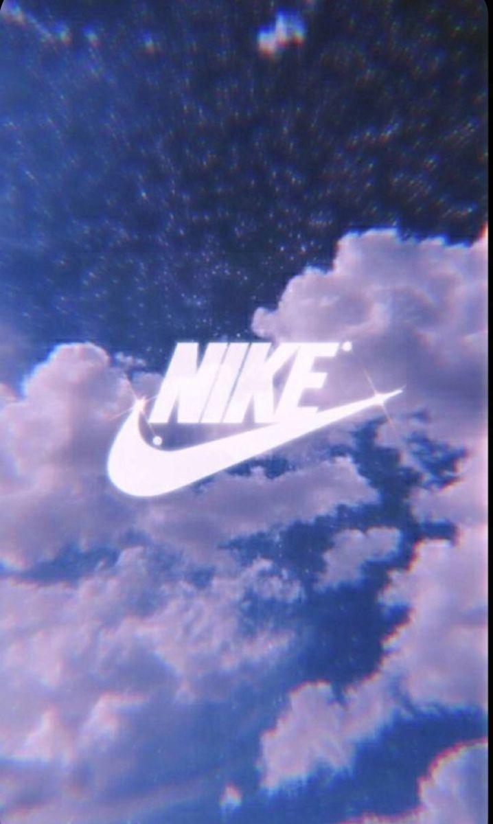 718x1200 Aesthetic blue Nike wallpaper. Nike wallpaper, Blue nike, Nike