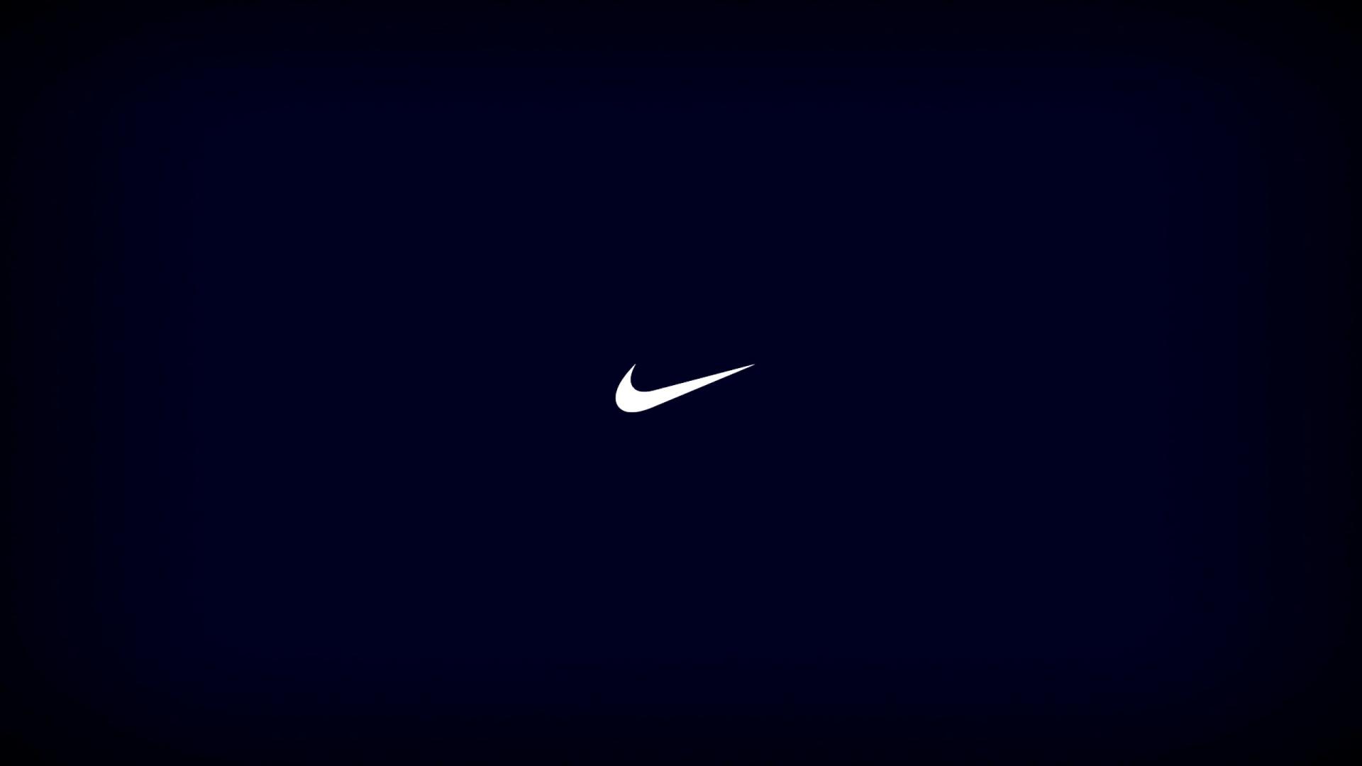 1920x1080 Blue Nike Wallpaper