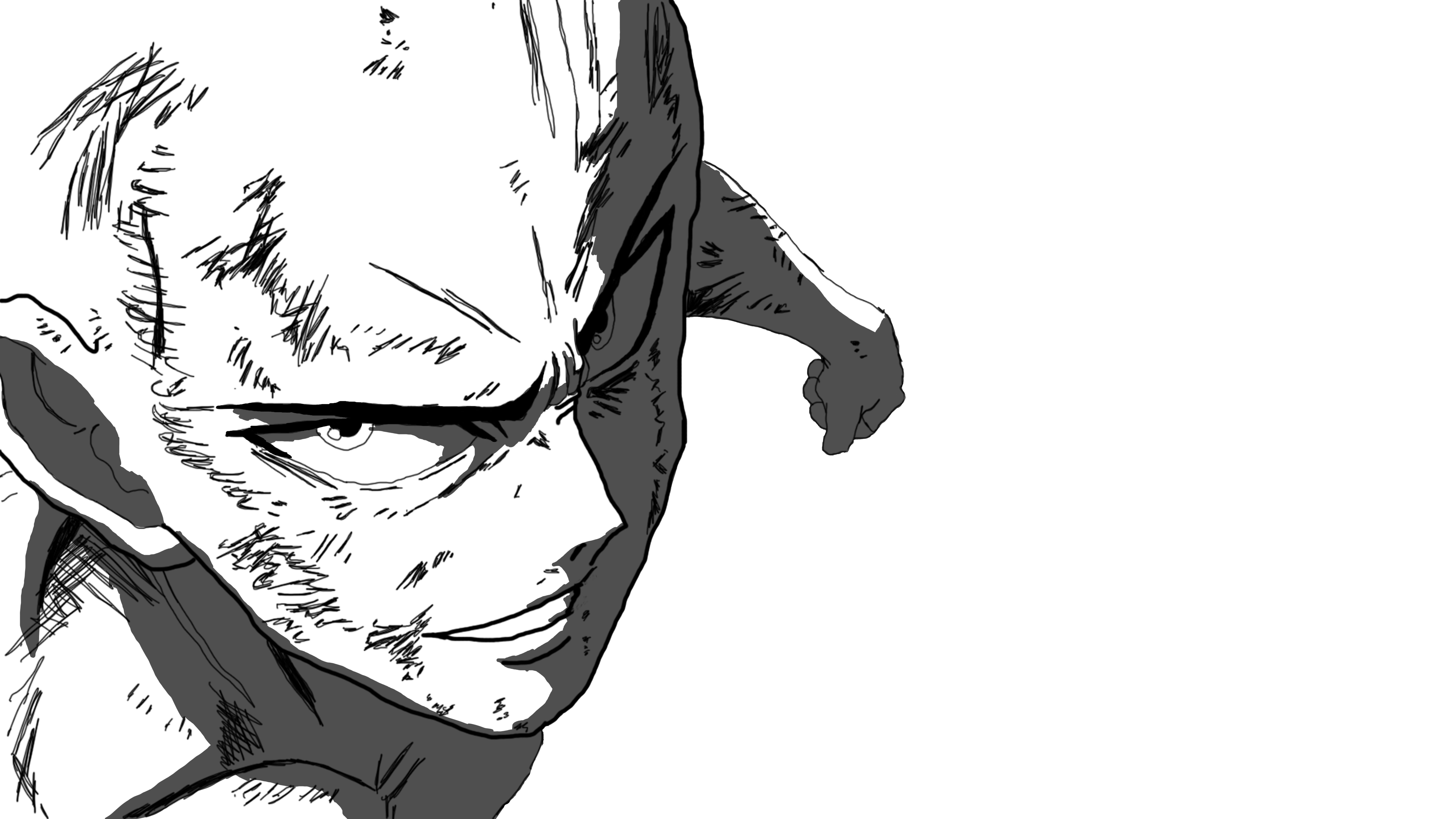 7200x4051 4K Ultra HD One Punch Man Wallpaper And Background Image