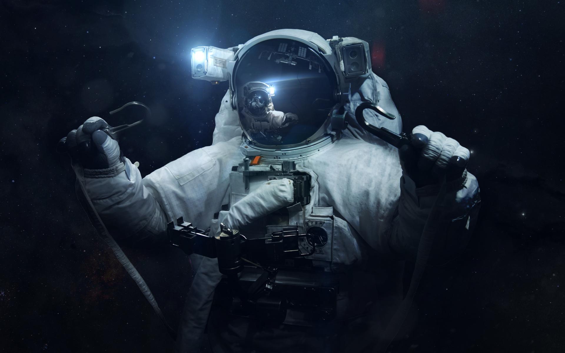 1920x1200 Download Astronaut, space, dark, exploration wallpaper, 1920x Widescreen 16: Widescreen